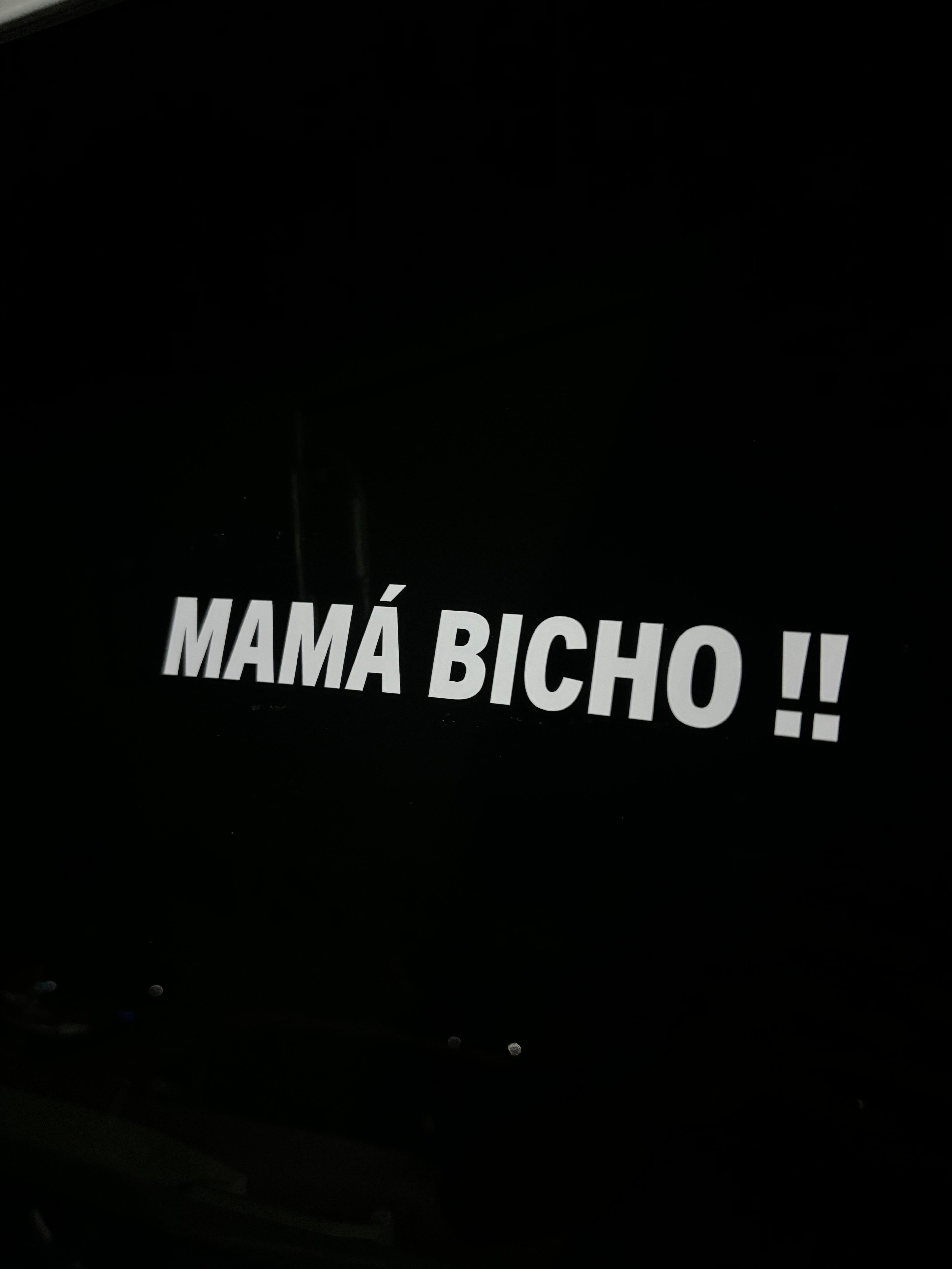 Mamá bicho!!