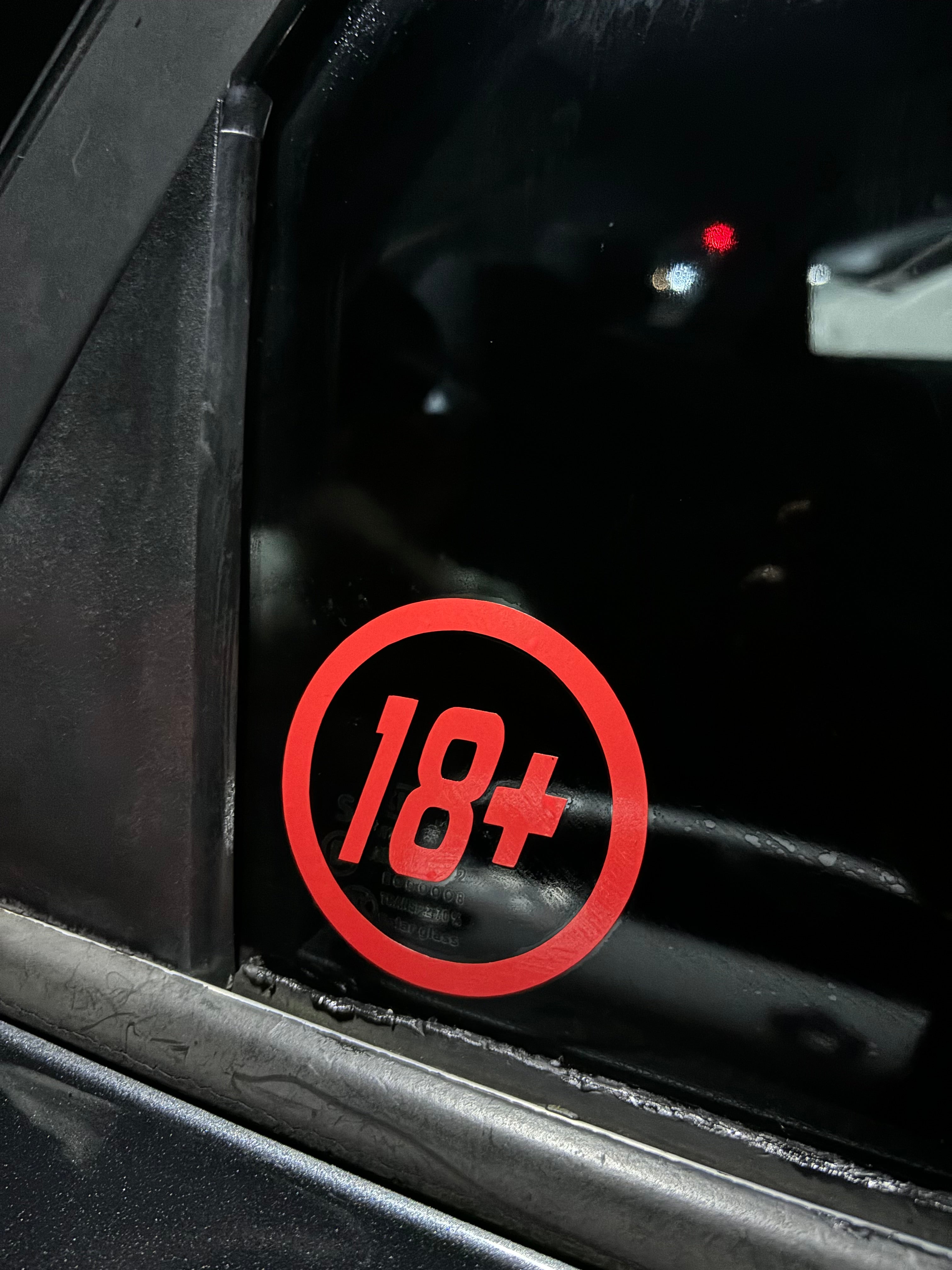 18+ stickers