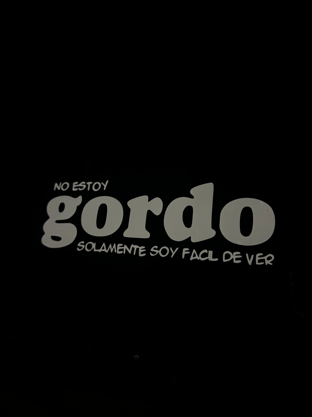 no esstoy gordo