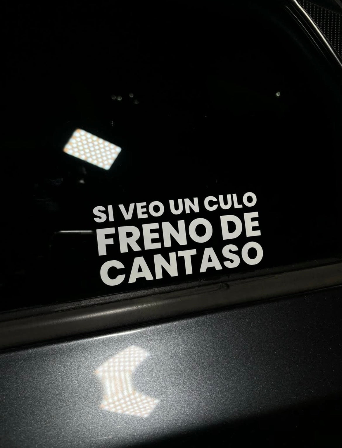 Si veo un culo freno de cantaso 😏 stickers