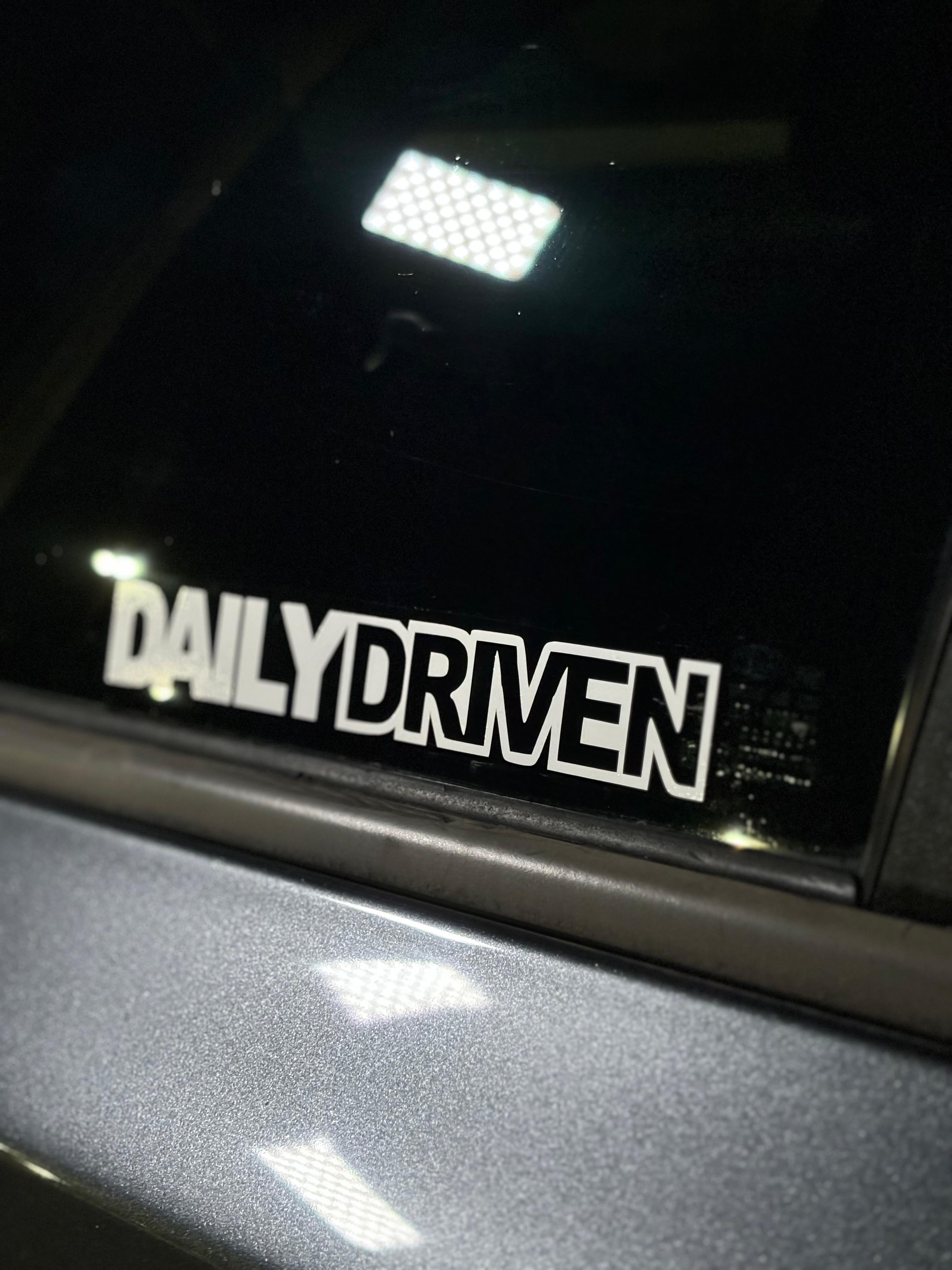 Daily driven 🚗 stickers