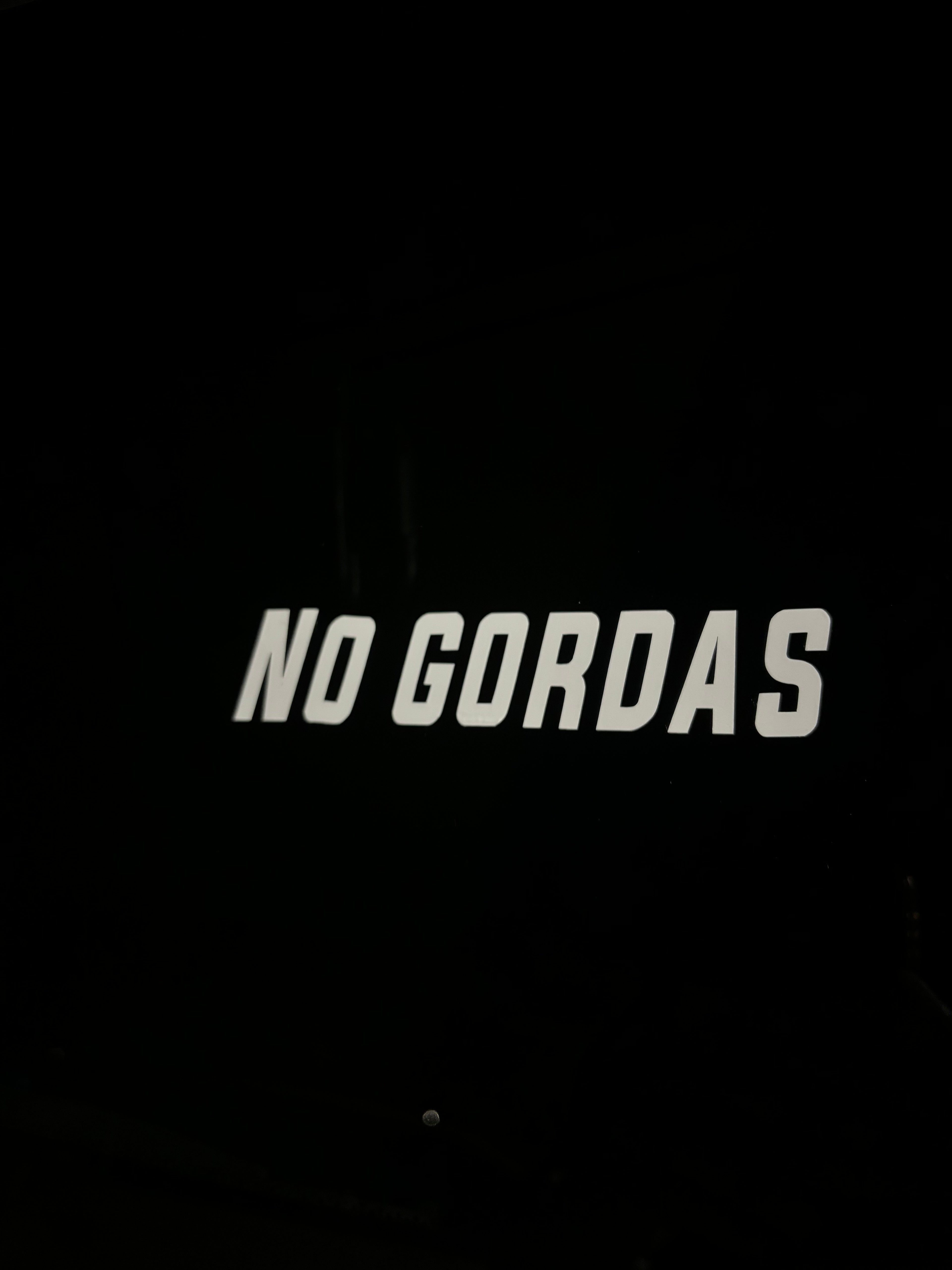 No gordas