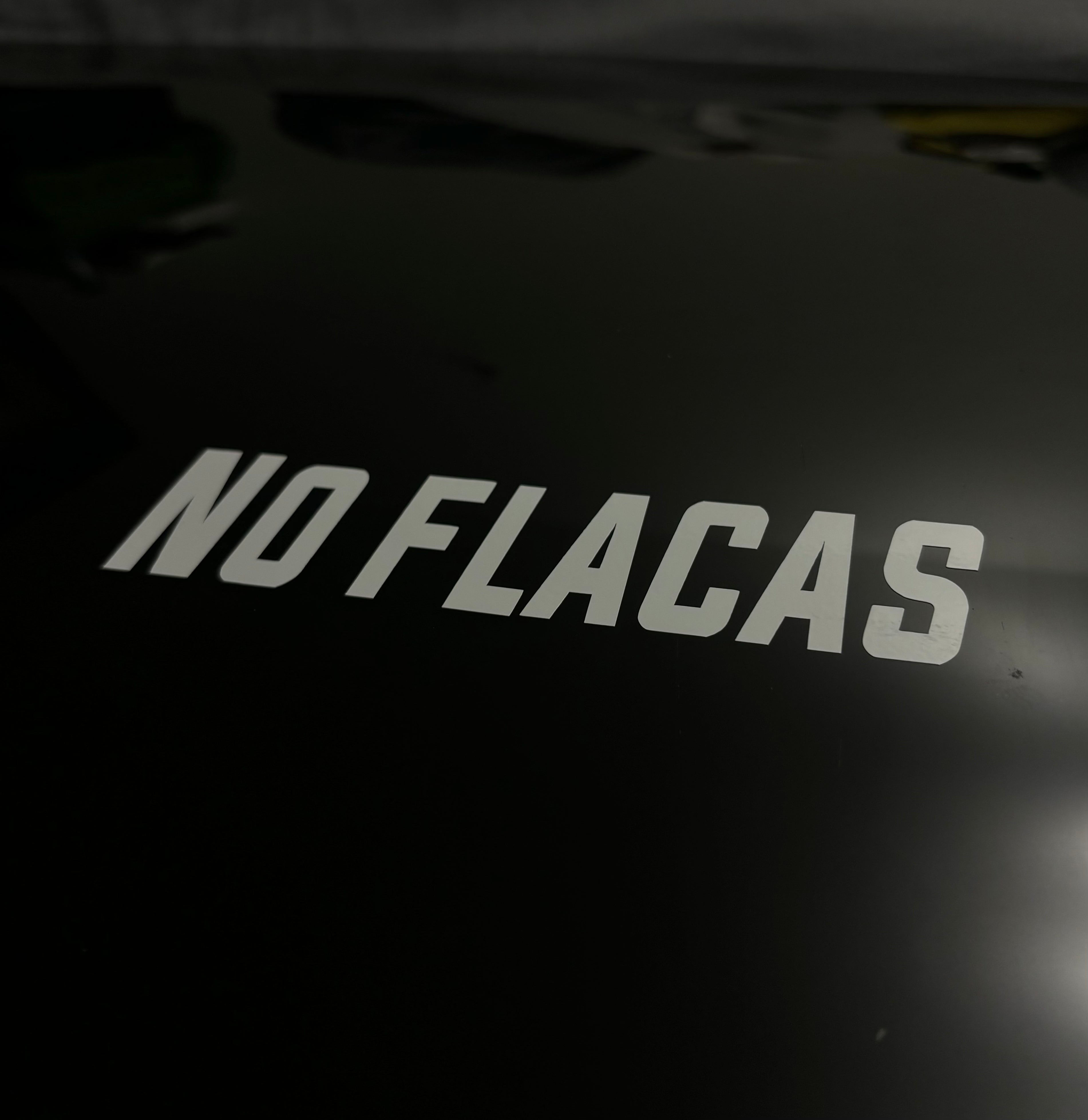 No flacas stickers