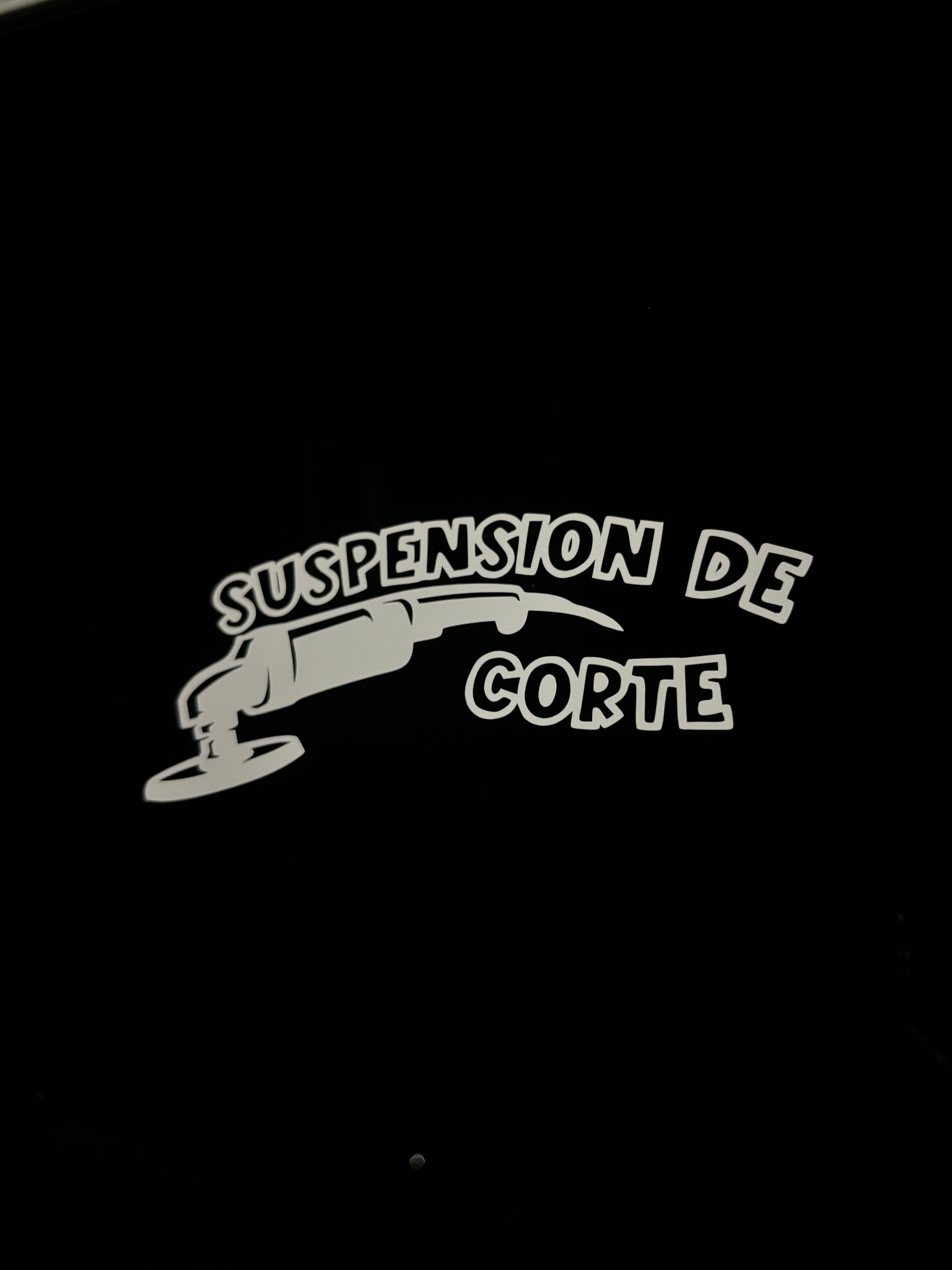 Suspensión de corte